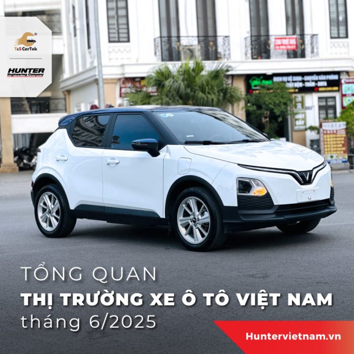 Thị trường ô tô Việt Nam có sự khởi sắc trong tháng 6/2025