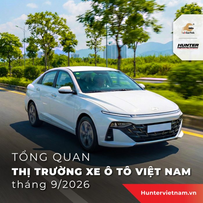 Tổng quan thị trường ô tô Việt Nam tháng 8/2026
